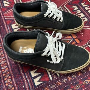 Vans Skate Chukka Low Black Canvas Men's Shoes